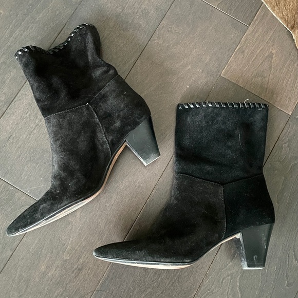 ZARA suede leather boots - Picture 2 of 5
